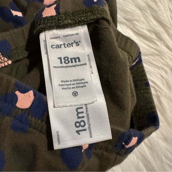 Carter’s Baby Girl Floral Matching Set size 18 months - Picture 9 of 9